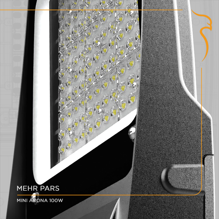چراغ خیابانی مینی آرونا 100W
