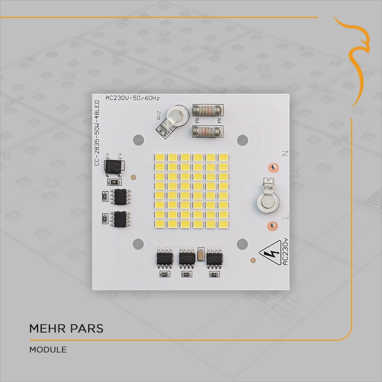 ماژول 50 وات AC (65×65) – خیابانی